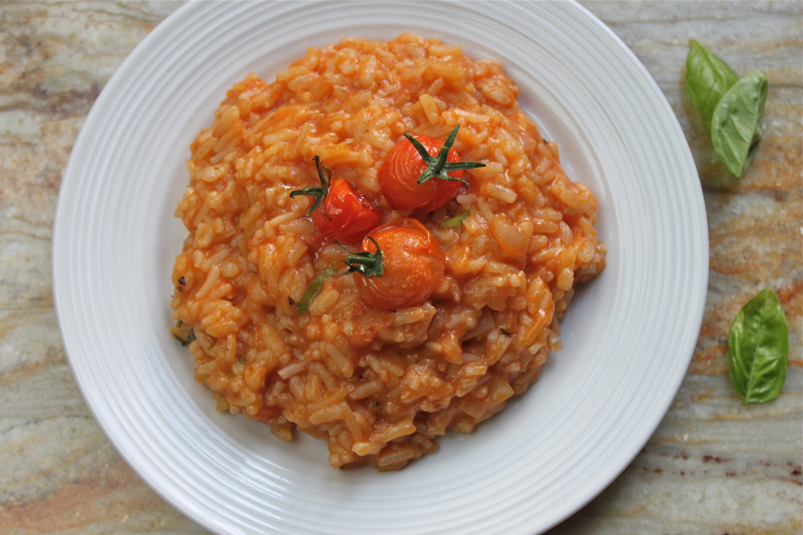 Risotto tomates