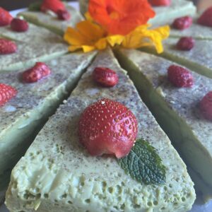 Pudding Diplomate à la Pistache