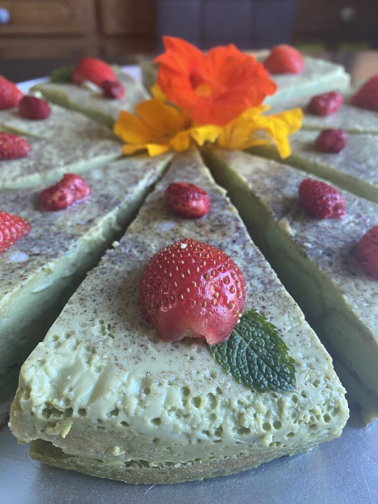 Pudding Diplomate à la Pistache