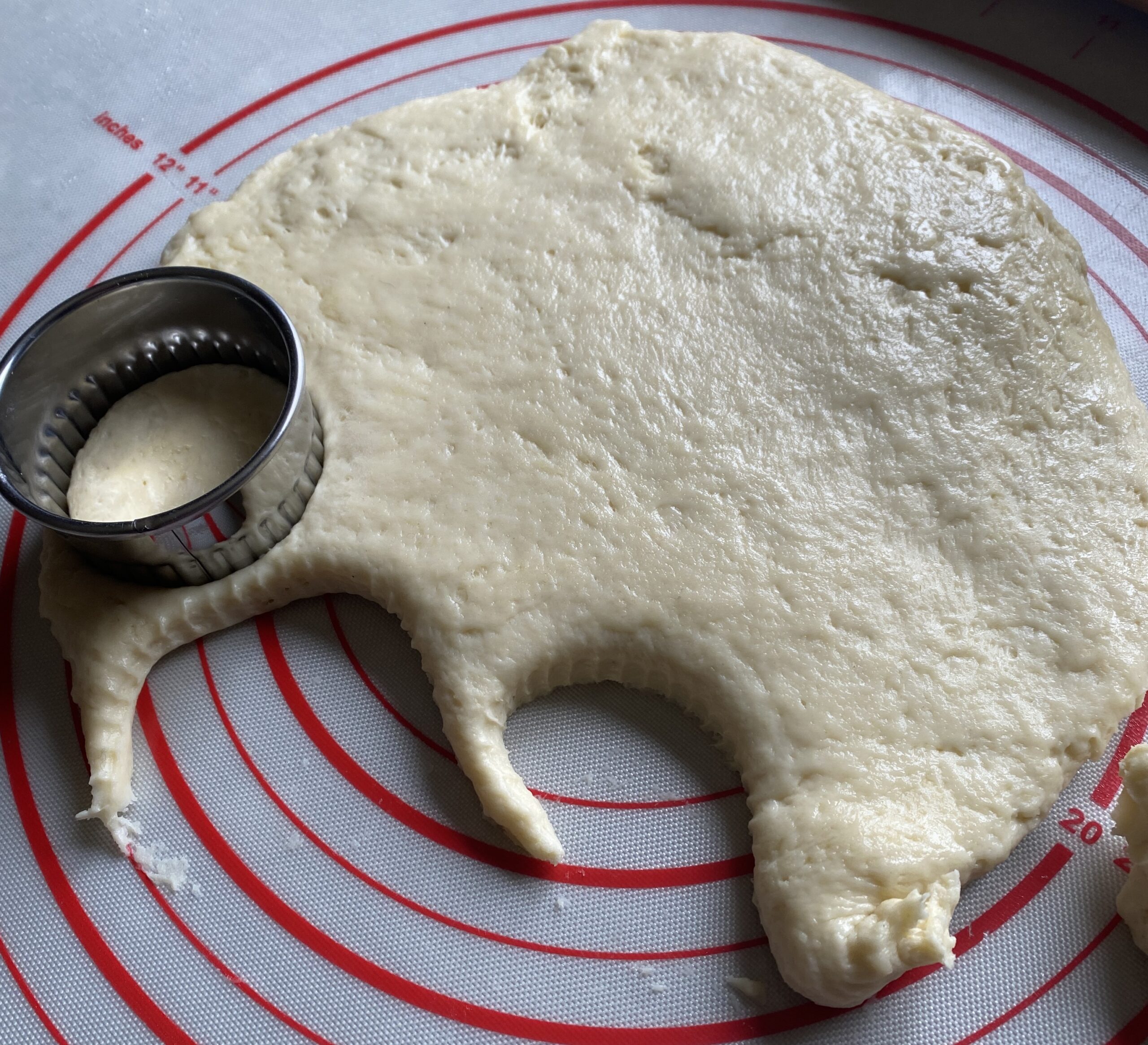 Découper ses Scones à l'emporte-pièce