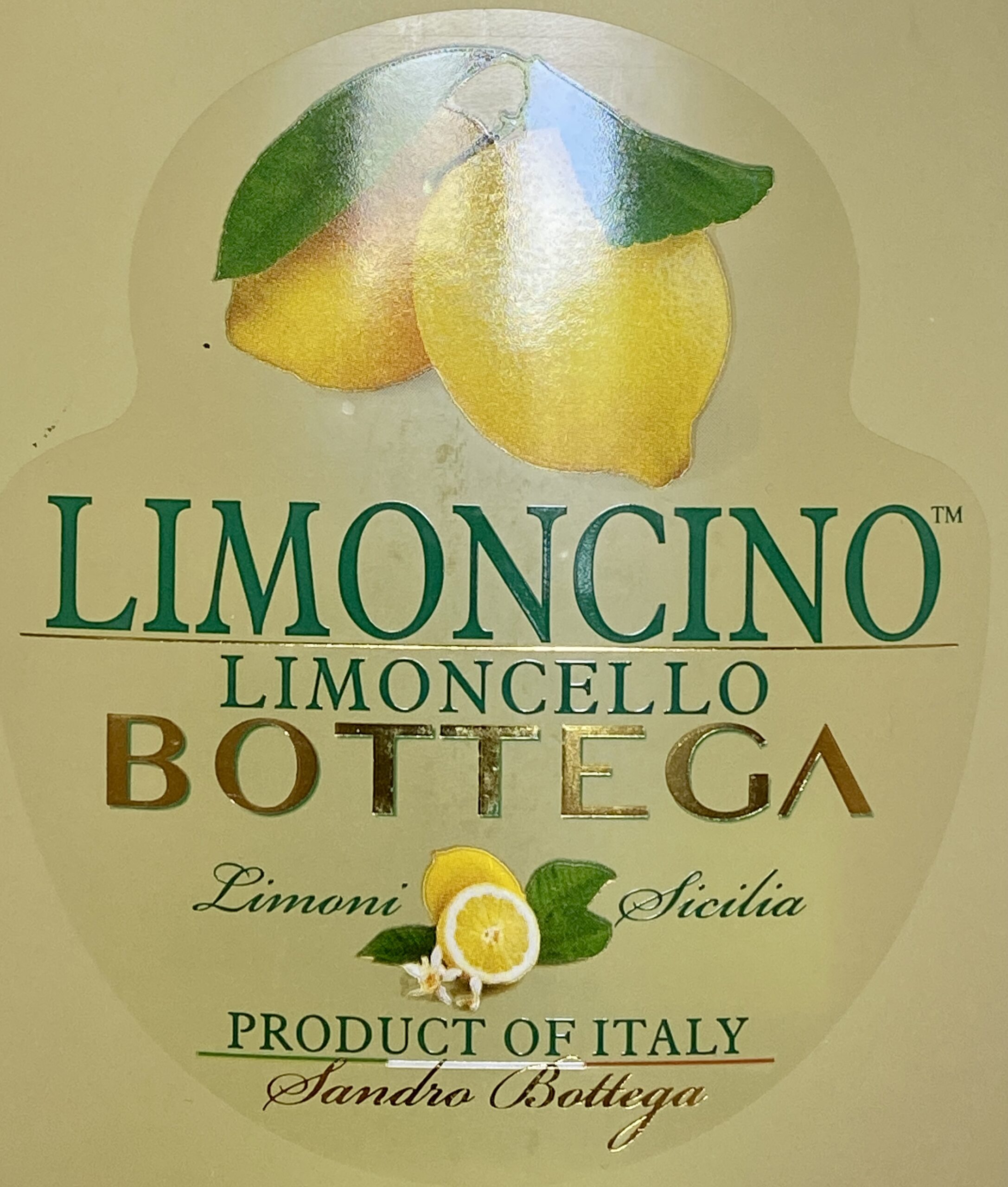 Sirop au Limoncello