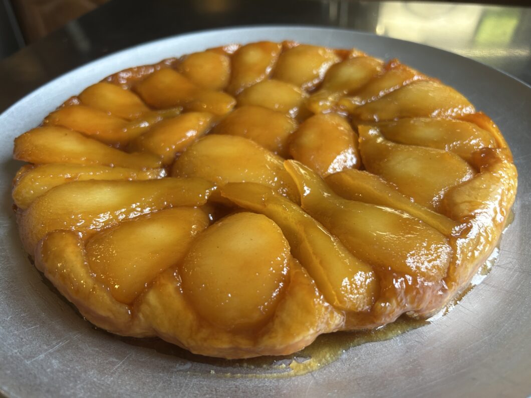 Tarte Tatin Poires - Dressage