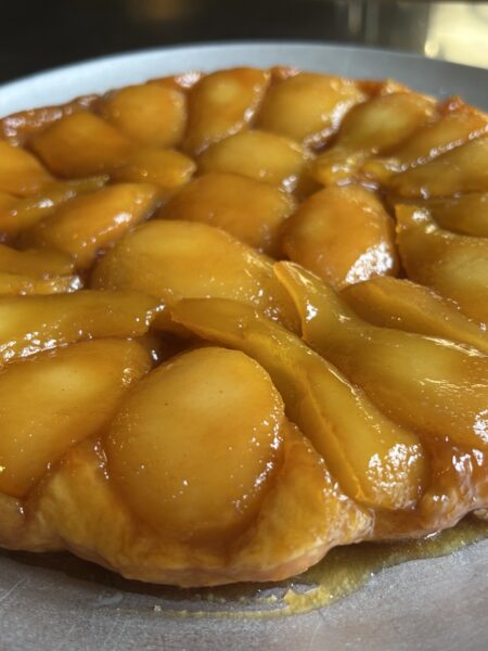 Tarte Tatin Poires - Dressage